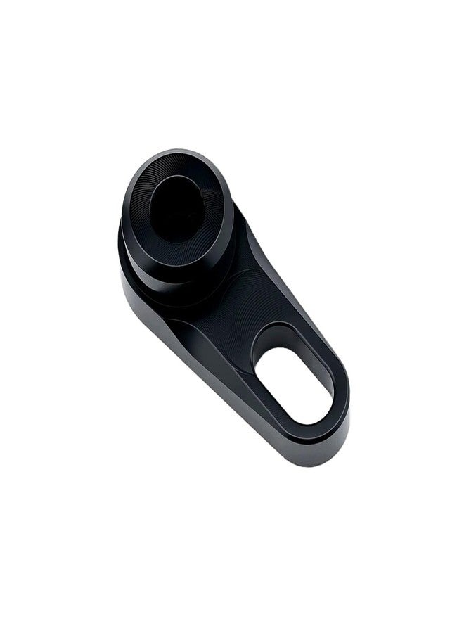 TCRC 7075 Aluminum Rear 20T Servo Horn with Adjustable Connecting Rod for Axial 1/8 AXP8 Gilamon Trail Buggy Upgrade,Black - Image 3
